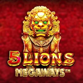 Play the 5 Lions Megaways slot by Pragmatic Play on Spinmills Casino