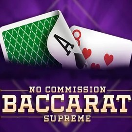 Baccarat Supreme slot visual from OneTouch Games available on spinmillsbet.ca