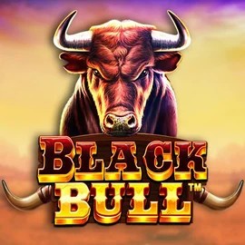 Black Bull slot logo by Pragmatic Play at Spinmills Casino