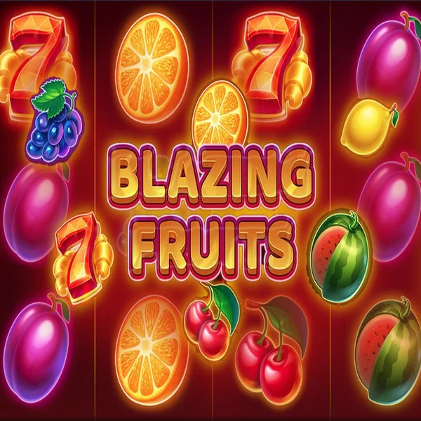 Blazing Fruits game by Inbet Games – logo hosted on Spinmills Casino