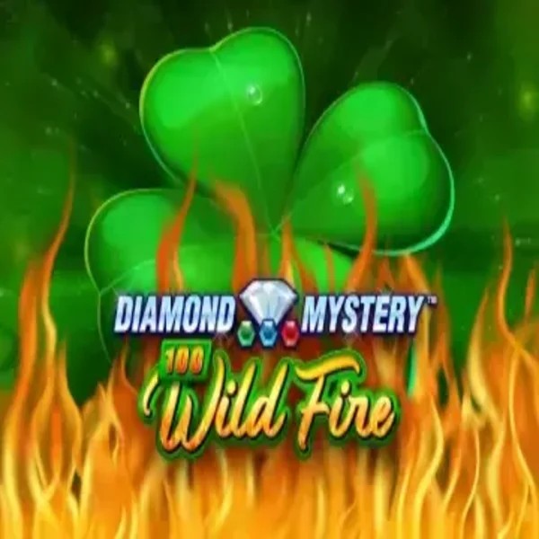 Diamond Mystery 100 Wild Fire by Greentube, showcased at spinmillsbet.ca – game logo