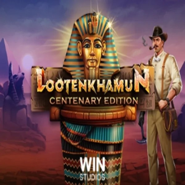 Loot'en Khamun the Dead Sea Scrolls logo – Slots by Win Studios at Spinmills Casino
