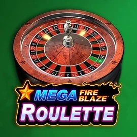 Official Table Games logo: Mega Fire Blaze Roulette by Playtech at Spinmills Casino