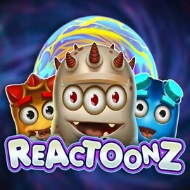 Reactoonz slot visual from Play'n GO available on spinmillsbet.ca