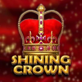 Shining Crown online game logo by Amusnet Interactive on spinmillsbet.ca